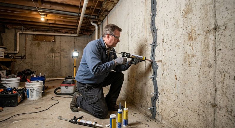 Basement Crack Repair in Santa Clara County, CA