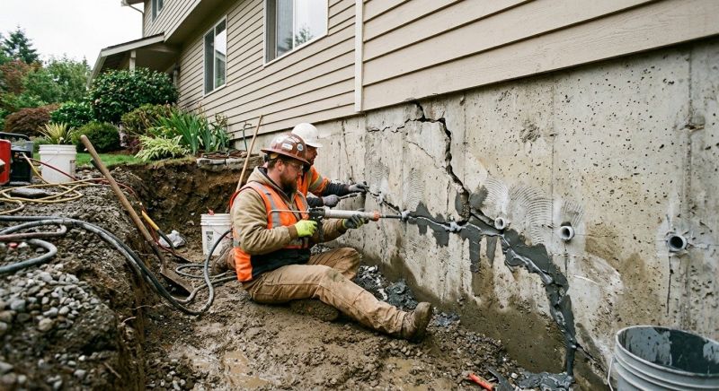 Basement Foundation Repair in Pleasanton, CA