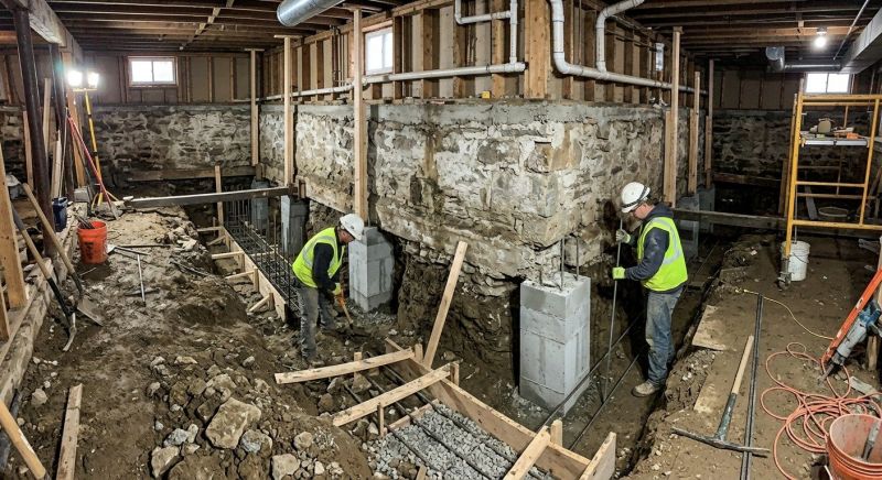 Basement Underpinning in Santa Clara County, CA