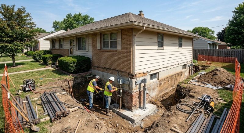 Building Foundation Repair in Burlingame, CA