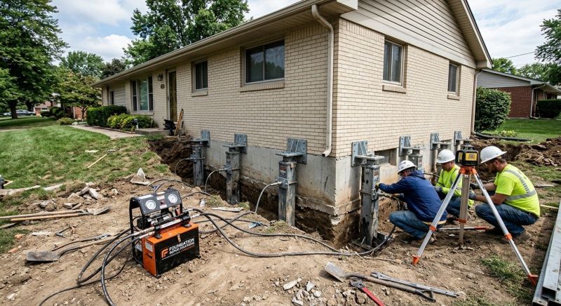 Concrete Foundation Leveling in Belmont, CA
