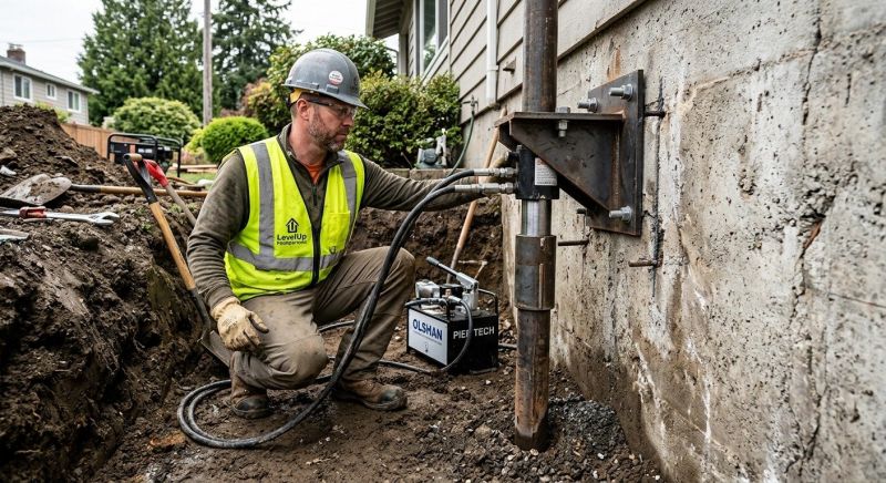 Concrete Foundation Leveling in San Leandro, CA