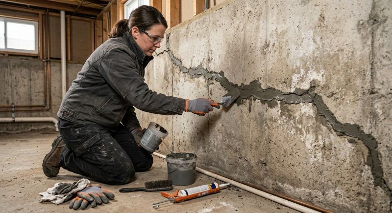 Cracked Basement Floor Repair in Santa Clara County, CA