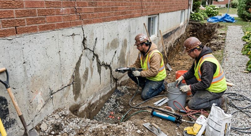Cracked Foundation Repair in Menlo Park, CA