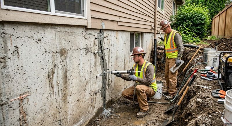 Cracked Foundation Repair in Portola Valley, CA