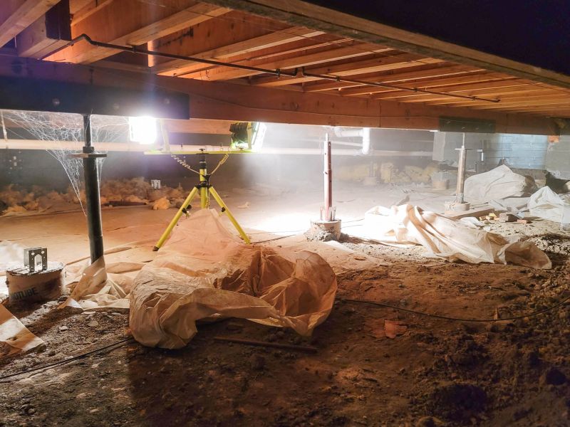 Crawlspace Foundation Repair in Half Moon Bay, CA