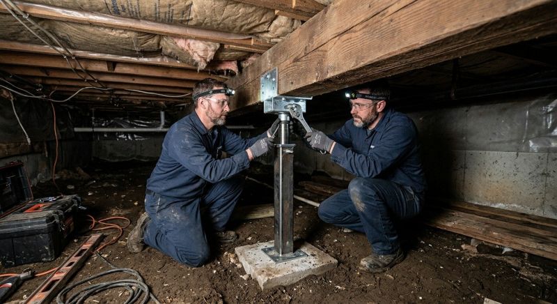 Crawlspace Foundation Repair in Menlo Park, CA