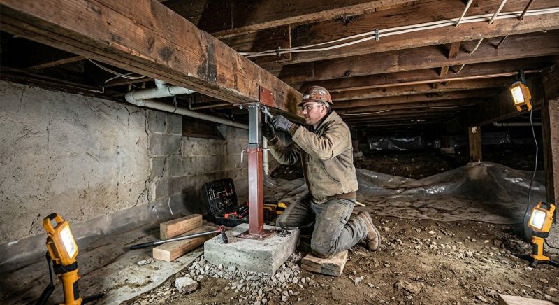 Crawlspace Foundation Repair in Santa Clara, CA