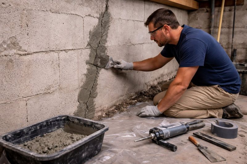 Foundation Crack Repair in Newark, CA
