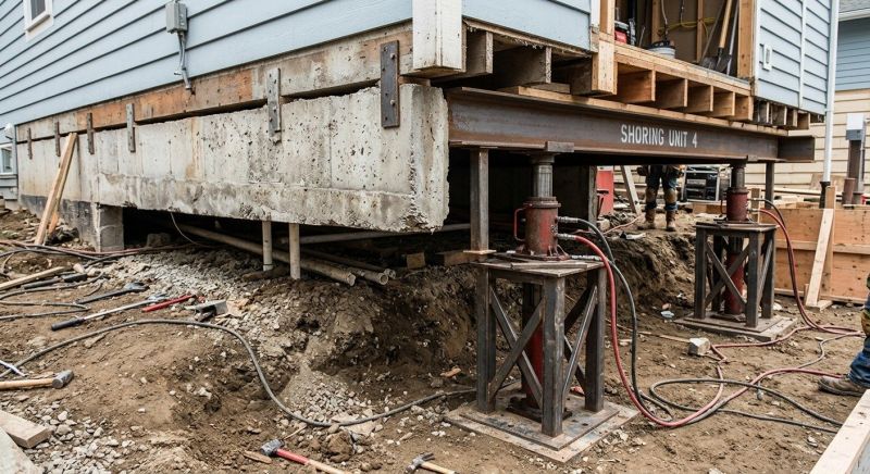 Foundation Jacking in Belmont, CA