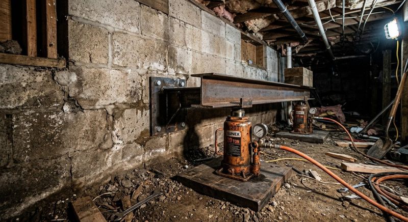 Foundation Jacking in Burlingame, CA