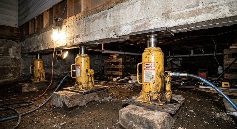 Foundation Jacking in Hayward, CA