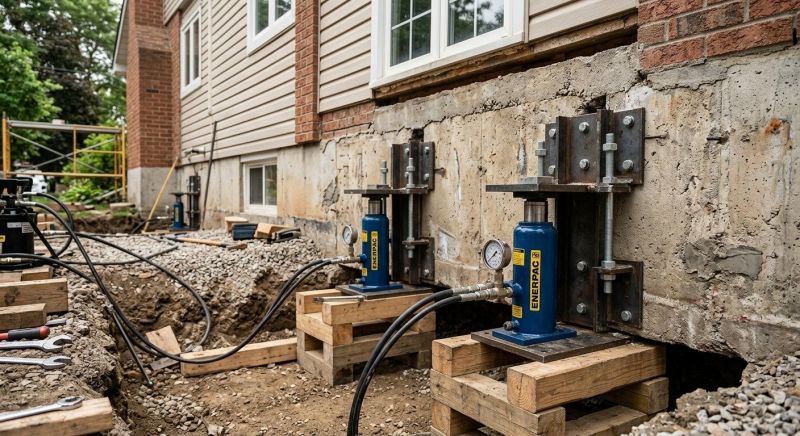 Foundation Jacking in Hayward, CA