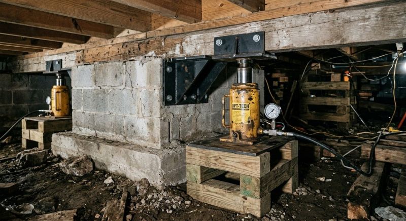Foundation Jacking in Los Gatos, CA