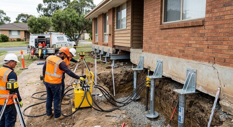 Foundation Jacking in Menlo Park, CA