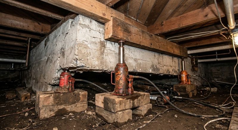 Foundation Jacking in Menlo Park, CA