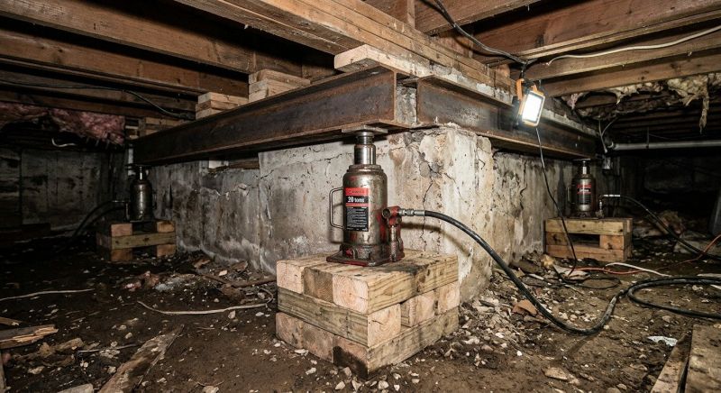 Foundation Jacking in Menlo Park, CA