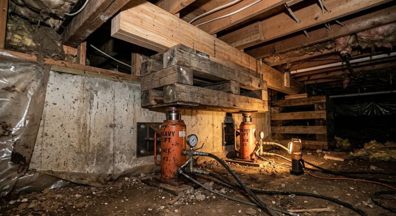 Foundation Jacking in Milpitas, CA