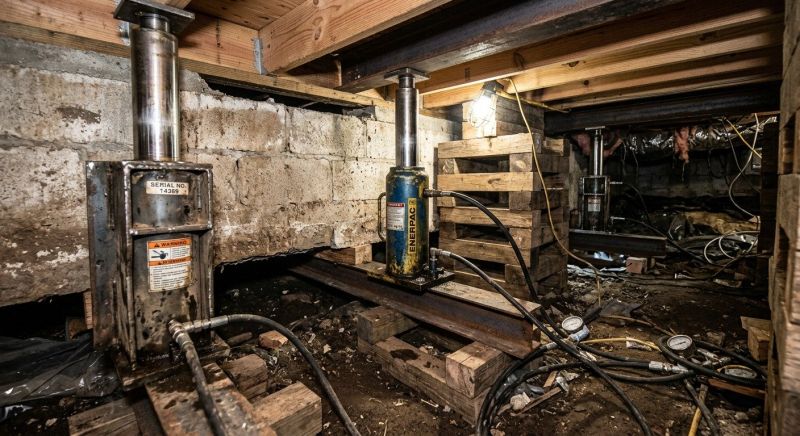 Foundation Jacking in Mountain View, CA
