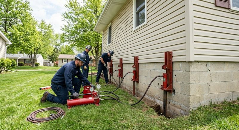 Foundation Jacking in Redwood City, CA