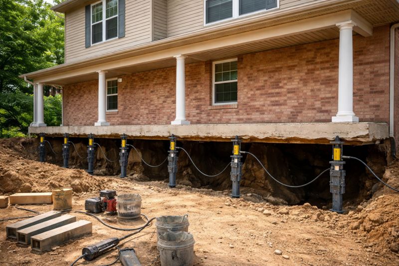 Foundation Jacking in Sunnyvale, CA