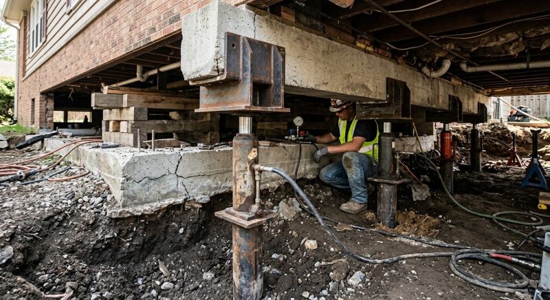 Foundation Lifting in Burlingame, CA