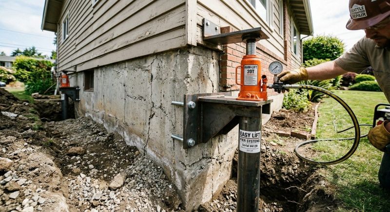 Foundation Lifting in Cupertino, CA
