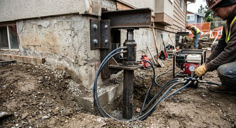 Foundation Lifting in San Jose, CA