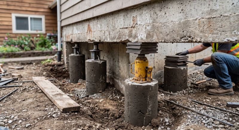 Foundation Pier Leveling in Santa Clara County, CA