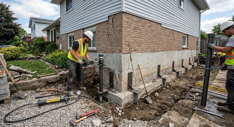 Foundation Stabilizing in Belmont, CA