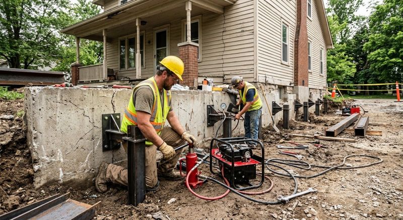 Foundation Stabilizing in Los Gatos, CA
