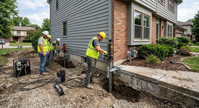 Foundation Stabilizing in Newark, CA