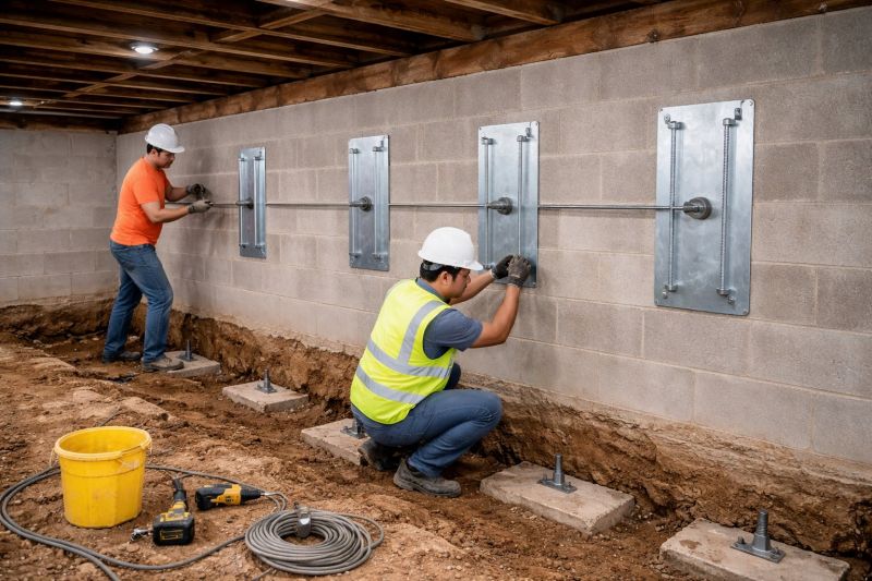 Foundation Stabilizing in Pleasanton, CA