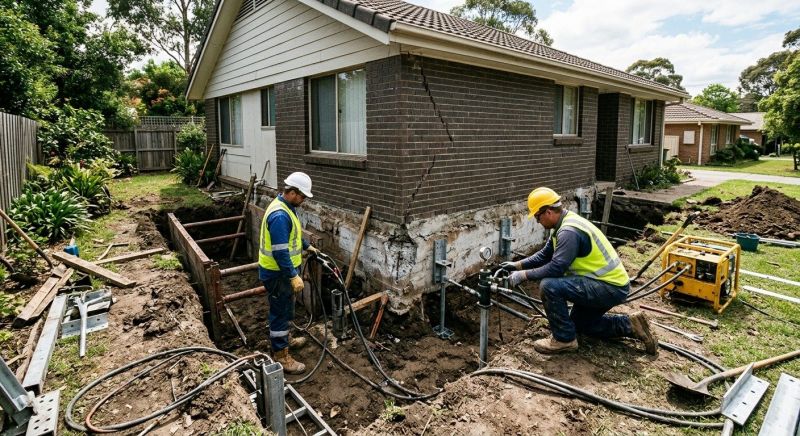 Foundation Stabilizing in San Mateo, CA