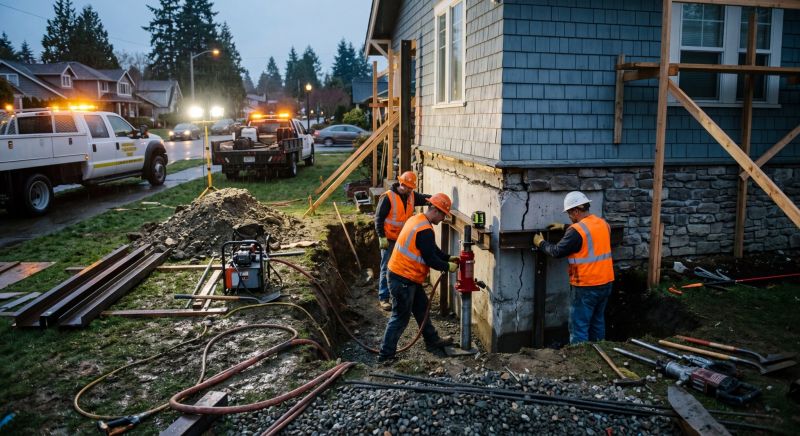 Foundation Stabilizing in Santa Clara, CA