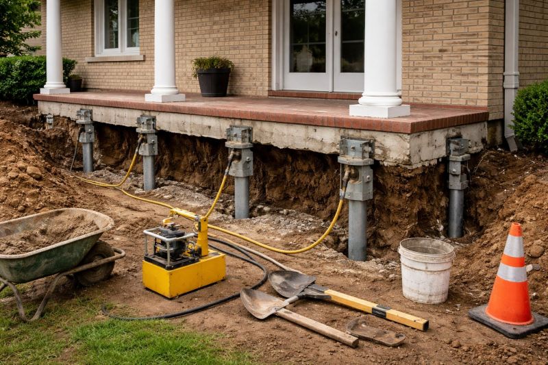 Foundation Stabilizing in Scotts Valley, CA