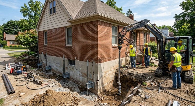 Foundation Stabilizing in Sunnyvale, CA