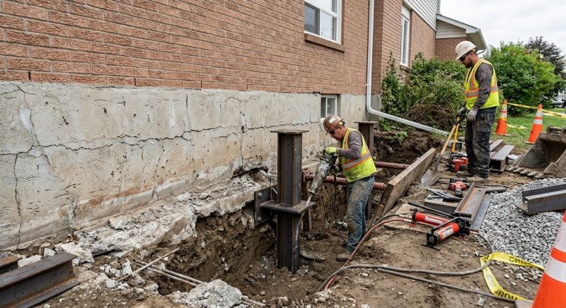 Foundation Structural Repair in Half Moon Bay, CA