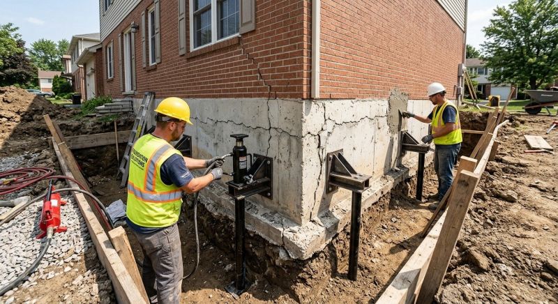 Foundation Structural Repair in Pleasanton, CA