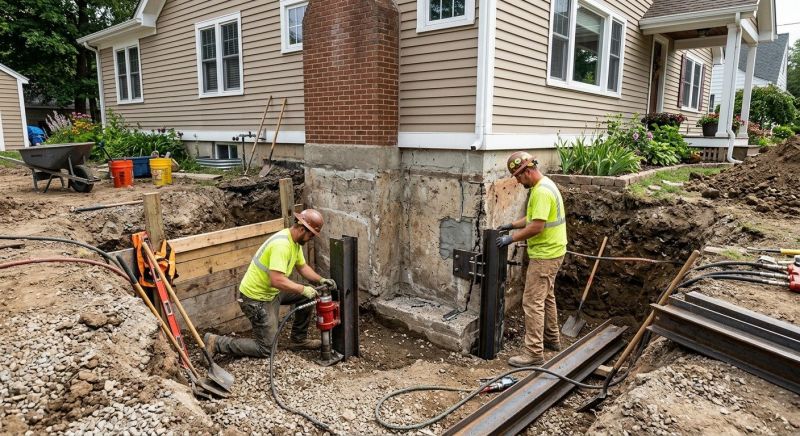 Foundation Structural Repair in Pleasanton, CA