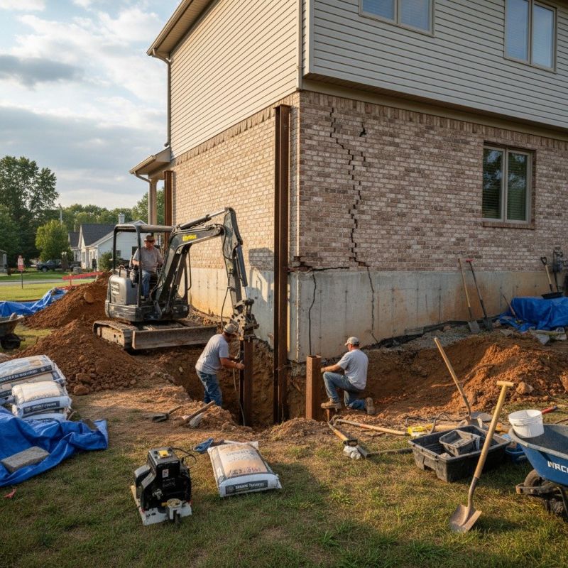 Foundation Structural Repair in Portola Valley, CA
