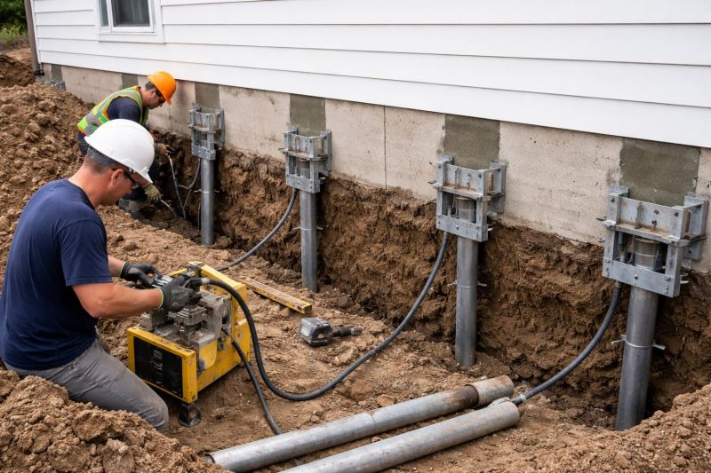 Helical Piers Installation in Santa Clara County, CA
