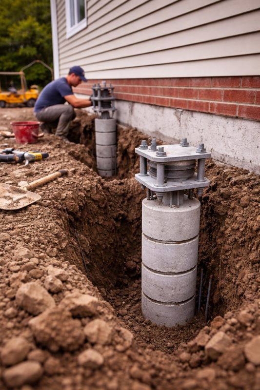 Helical Piers Installation in Santa Clara County, CA