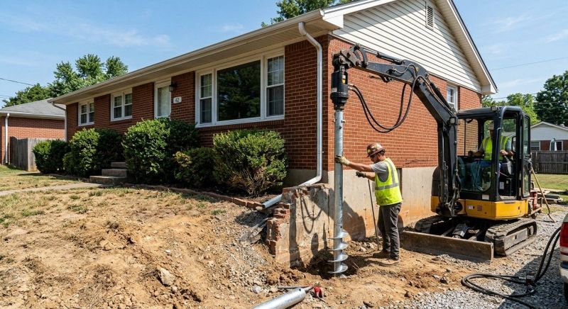Helical Pile Installation in Santa Clara County, CA