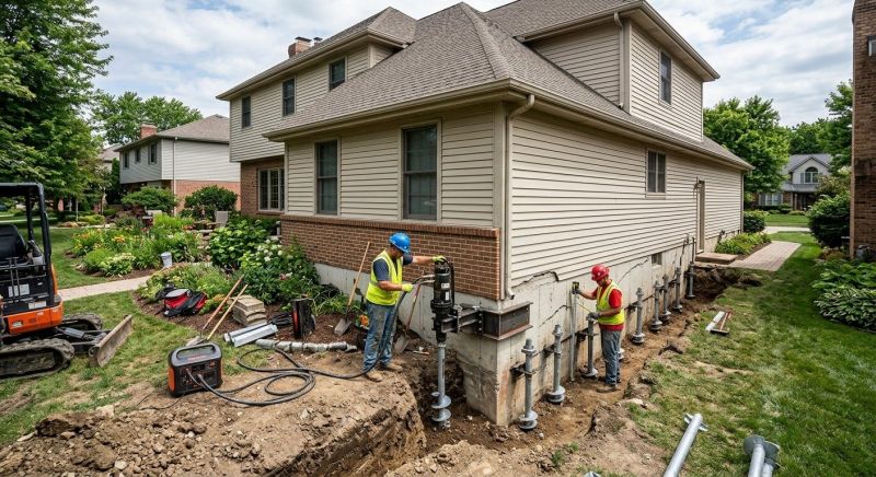Helical Pile Installation in Santa Clara County, CA