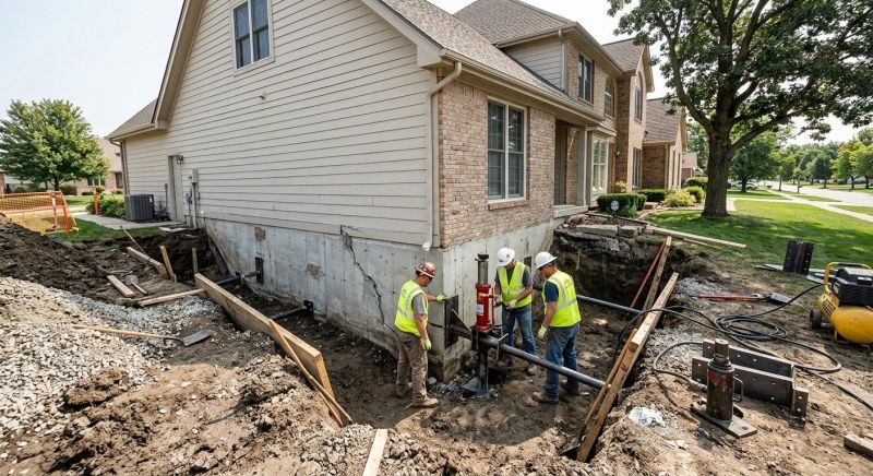 House Foundation Repair in Pleasanton, CA