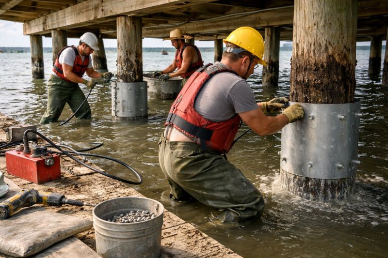 Piling Repair in Belmont, CA