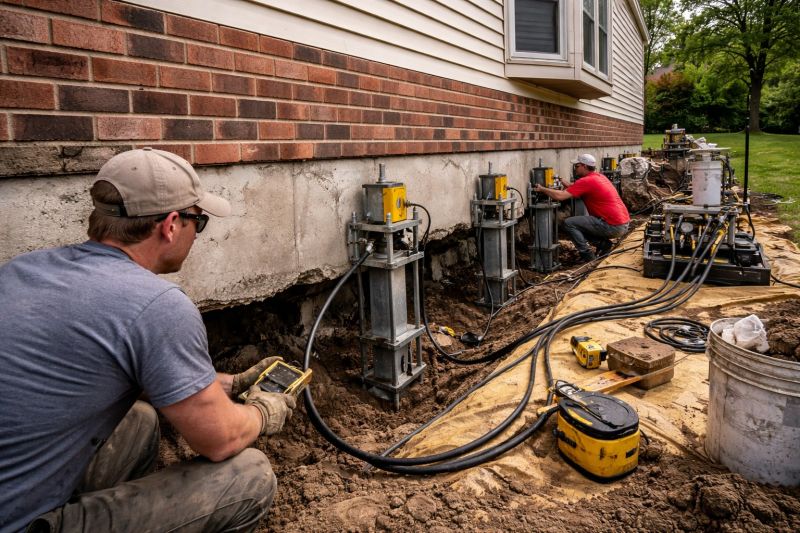 Settling Foundation Service in Los Gatos, CA