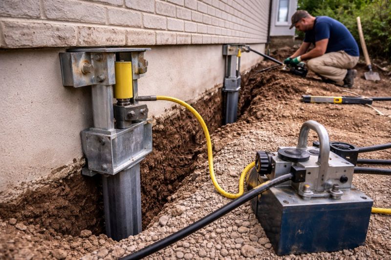 Sinking Foundation Repair in Castro Valley, CA
