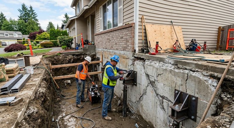 Structural Foundation Repair in Pleasanton, CA